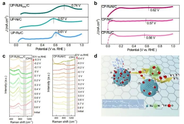 Nature子刊：碳橋連接Ni單原子和Ru納米粒子，實現高電流下穩定催化HER