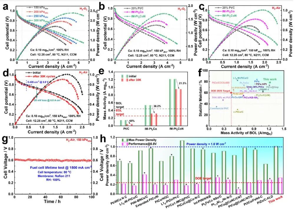 ?中科大/深大ACS Catalysis：IM-Pt3CoN助力燃料電池！