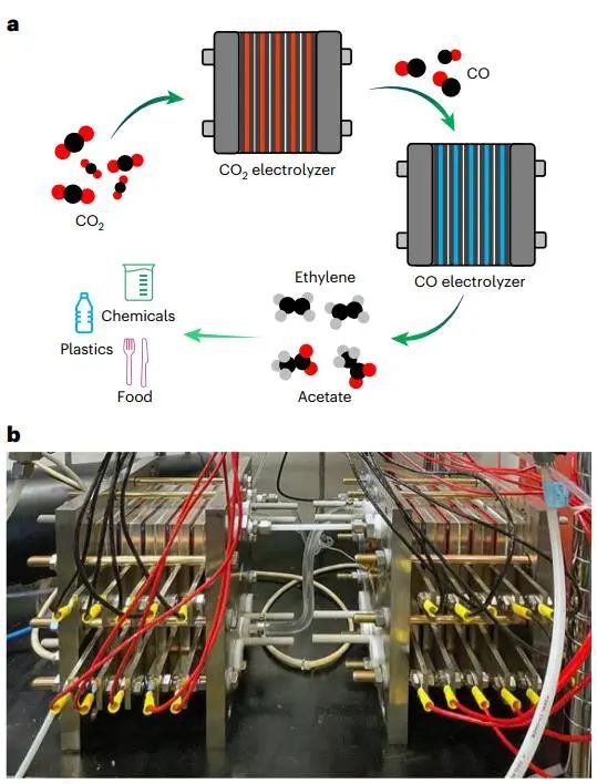 他，手握Nature，發(fā)表最新Nature子刊！千瓦級(jí)規(guī)模串聯(lián)CO2電解！
